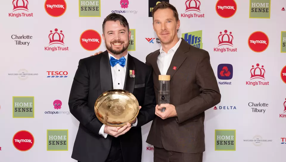 Shannon Lemanski and Benedict Cumberbatch