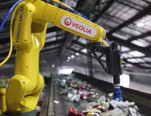 Veolia robotic sorting arm