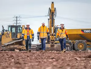 Enviropacific employees in hi vis