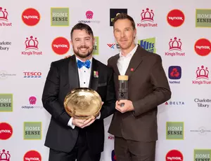 Shannon Lemanski and Benedict Cumberbatch