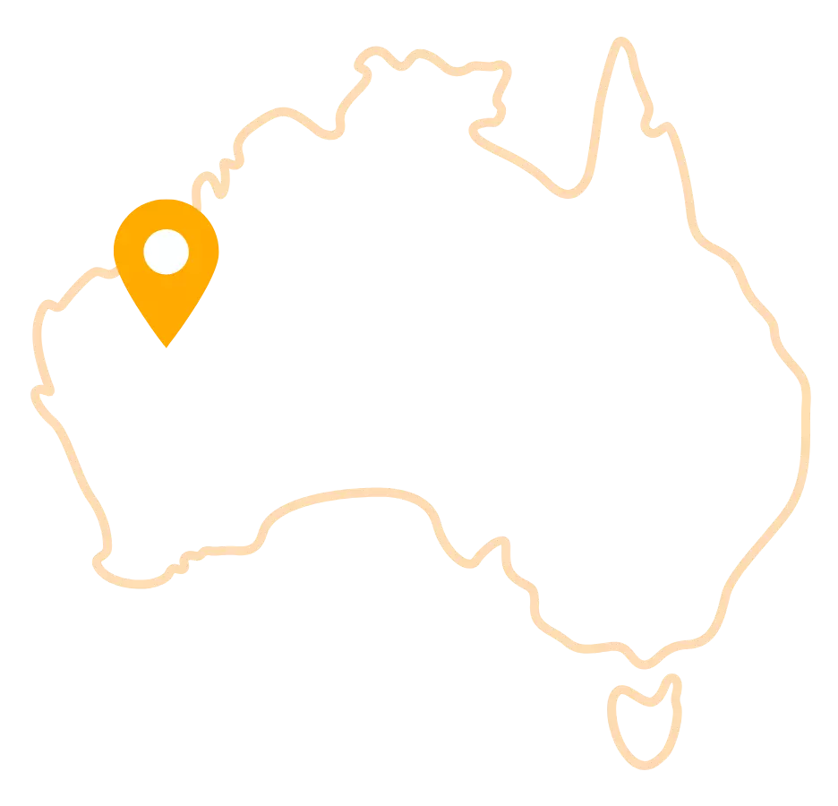Western Australia on Map