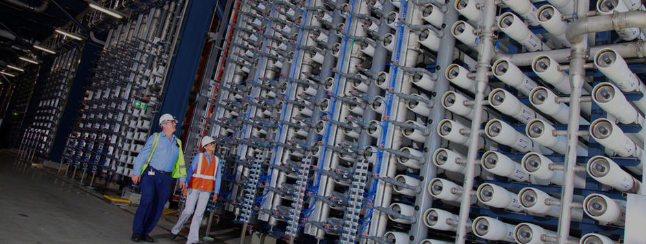 Seawater desalination