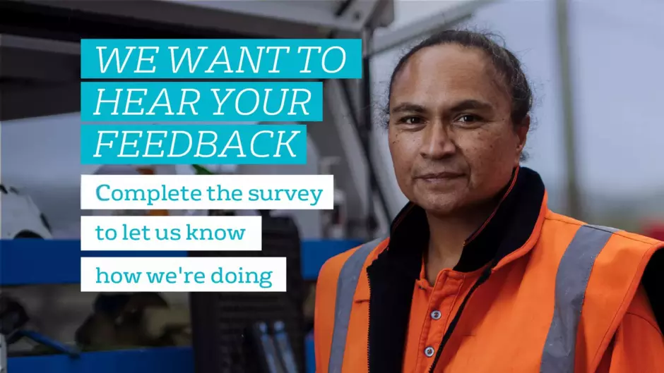 Veolia - Papakura complete the survey