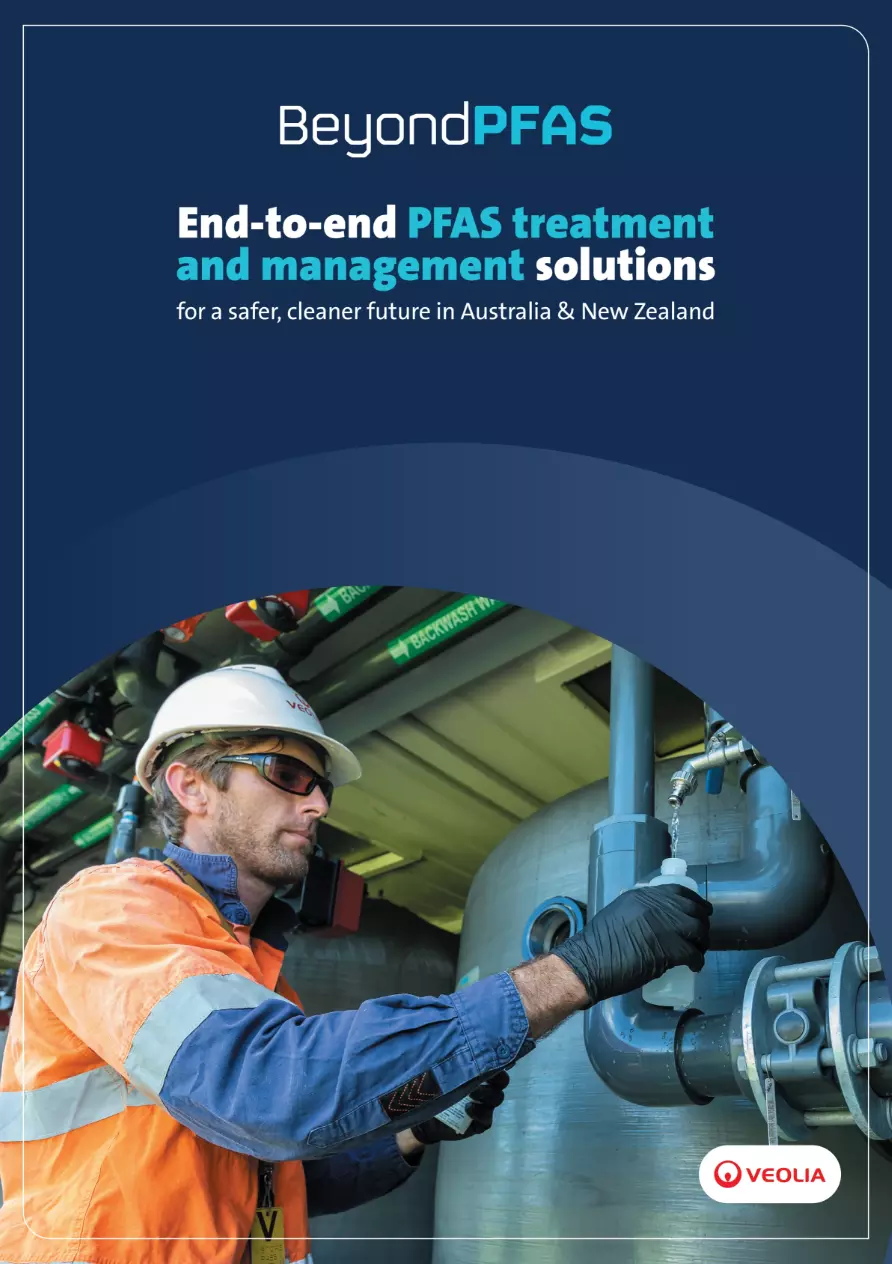 Veolia BeyondPFAS brochure