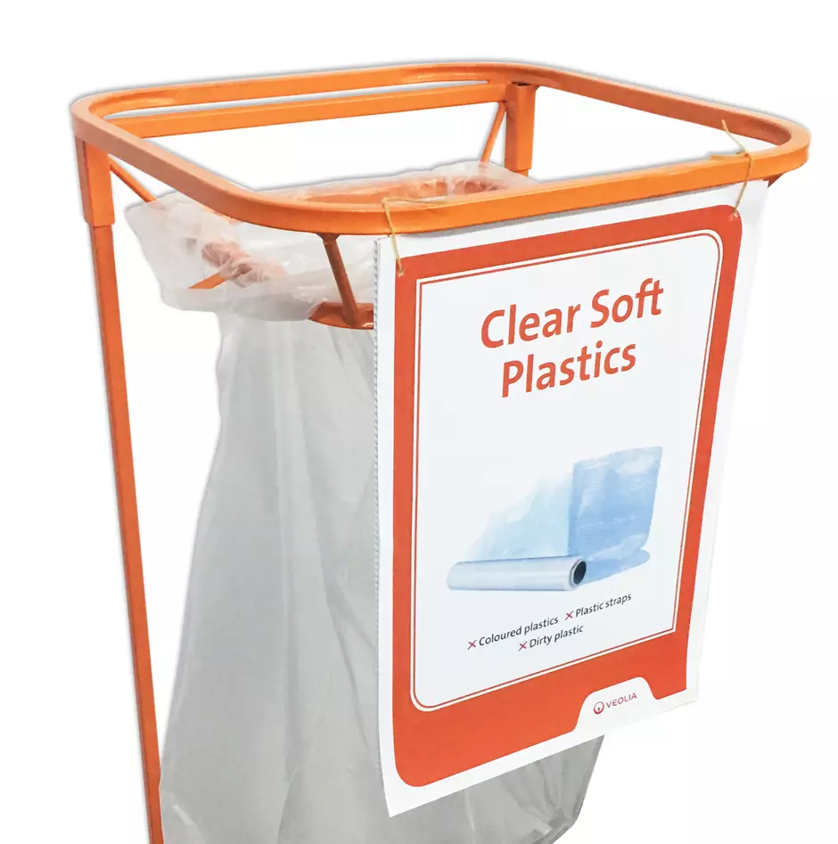 Clear soft plastic bin thumbnail