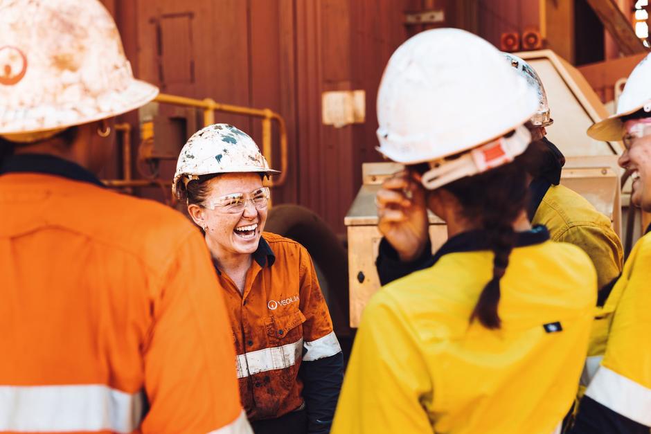 Veolia Team Working