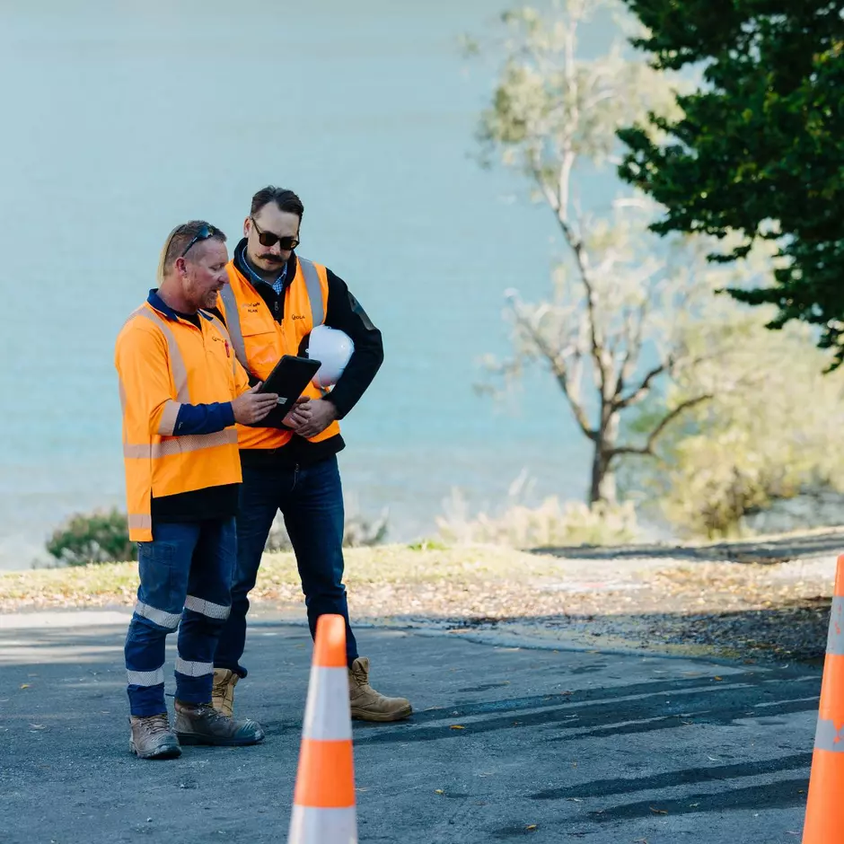 veolia employees managing Sludge Removal